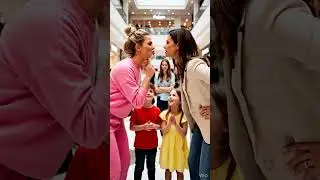 Shopper Showdown: A Mall Drama with an Unexpected Audience #shortsvideo