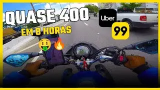 Uber e 99 moto das 8:00 as 18:00. *primeiro vídeo do canal*