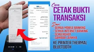 Cetak screenshot struk bukti transaksi di Printer Thermal Bluetooth dengan RawBT