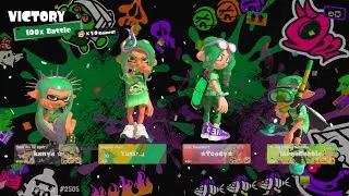 Splatoween 2025 Team Zombie 100x win ft. @yutixq @Toady_nintendo & @MegaBubble