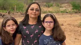 Gêmeas do Sertão ganham consulta médica