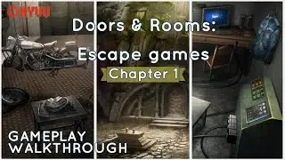 KYUU - Doors & Rooms: Escape games Chap 1 [Gameday Inc.] | Puzzle, Adventure - Gameplay Walkthrough