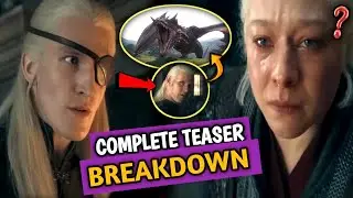 ☠️House of The Dragon 3 Teaser Complete Breakdown| Easter Eggs, Hidden Clues & Game of Thrones Lore!
