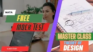 💥FREE💥 NATA Mock Test on Latest pattern & 🔥 Theory of Design 🔥  Master Classes | NATA preparation