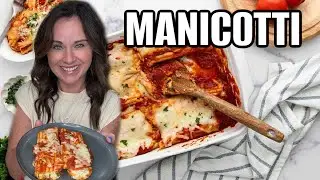 Ultimate Baked Manicotti Recipe (So Simple!)