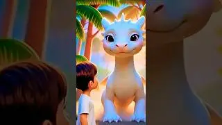 🐉✨Leo Meets the White Dragon | A Magical Jungle Story Part - 4 |#shorts #shortsfeed #ytshorts #viral