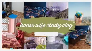 A house wife study vlog  / 🏠📖 #ugcnetasprent #study