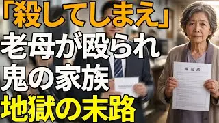「殺してしまえ、こんな婆さん」70歳の老母が子どもたちの狂気じみた暴力に追い詰められ、命を懸けて立ち上がった【シニアライフ】【60代以上の方へ】
