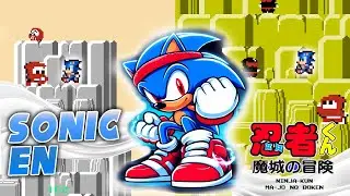 Sonic en Ninja-kun: Adventure of Devil Castle (Nes) | Multiverso Sonic