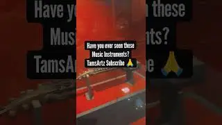 HAVE YOU EVER SEEN THESE UNIQUE MUSIC INSTRUMENTS? Check full video on TamsArtz channel #music #vlog