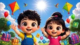  &ldquo;Chhota Sa Din 🌞 Big Smiles! | Fun Learning Poem for Kids | Hindi Rhymes