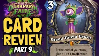 A LEGENDARY TOTEM!?! Shaman Cards, Rogue Secret, & More! | Darkmoon Review #9 | Hearthstone