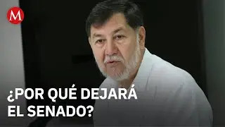 Noroña pedirá licencia en el Senado y revela motivos de su decisión