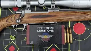 Shockingly Disappointing? Ruger M77 Mk II .308 W/ Freedom Munitions 168gr A-Max 100yd Accuracy Test