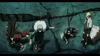 L' arrivo dei primi quattro Hokage alla Quarta Guerra Ninja [ITA] #animemoments