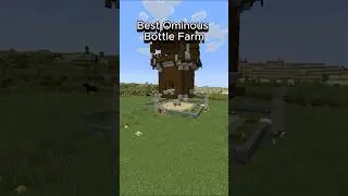 Best Ominous Bottle Farm In Minecraft! #minecraft #survival #minecraftfarm