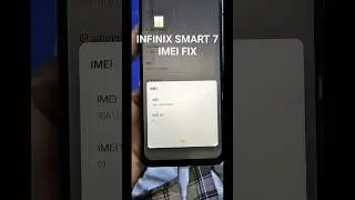 Infinix Smart 7 imei fix #smart7repair #imeirepair #infiniximeirepair