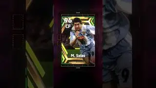 m. salas - the king of first time shot👑 #efootball #efootball2023 #shorts
