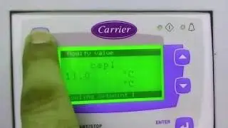 Career chiller Setting temperature set point