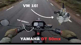 VM16 für die YAMAHA DT 50mx! Und Zündaussetzer bei Vollgas! (DER GARAGEN SCHRAUBER)