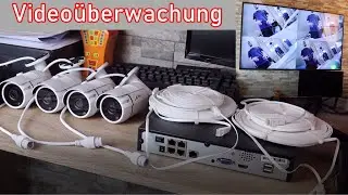Überwachungskameras einrichten! (PoE) ElektroM