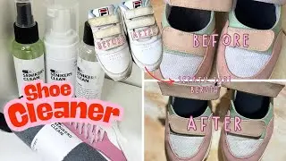 HOW TO CLEAN SHOES WITH SHOE CLEANER | RECOMMENDED SHOE CLEANER WITHOUT RINSE
