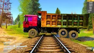 Грузовики против поездов | #игровой #mrbeast #вирусноевидео
