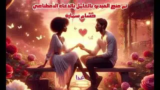 قصة رومانسية مقدمة بالذكاء الاصطناعي