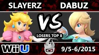Paragon LA 2015 - SlayerZ (Peach) Vs. Dabuz (Rosalina) - Losers Top 8 - Smash Wii U