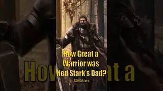 Was Ned Stark's Father a good warrior?
