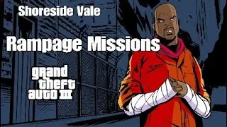 GTA 3 All Shoreside Vale Rampage Missions trilogy definitive edition