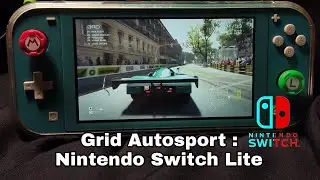 Grid Autosport Nintendo Switch Lite Gameplay