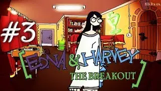 Edna & Harvey: The Breakout Прохождение #3: Среди психов
