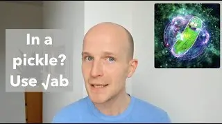 In a pickle? Use the geometric mean! -  Casual Physics 014
