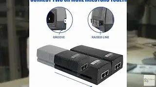 Review - BV-Tech Gigabit Power Over Ethernet PoE+ Injector | 30W | Plug & Play | up to 32