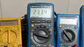 Toroide do Brasil 33+33 300VA 9,1A Parte 6 - Curva de Pot&ecirc;ncia Tens&atilde;o de Entrada 233Vac