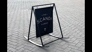 Rocking A Frame Sign