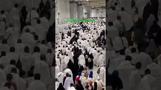 hajj ka manzar 2024 #explore #makkahmadeenah #makkahlive #duet #makkahtower #kaaba #shortvideo #maka