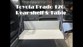 Toyota Prado 120 Series -  Rear Door Storage & Table
