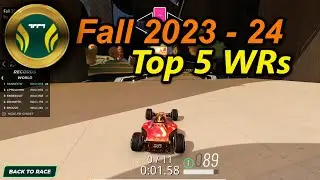 Trackmania | Fall 2023 - 24 Top 5 WRs | Campaign - WR | New Strats and Tricks