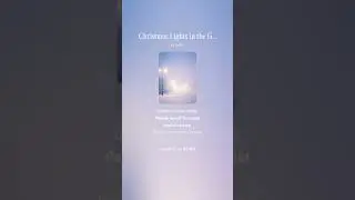 Christmas Lights in the Grey