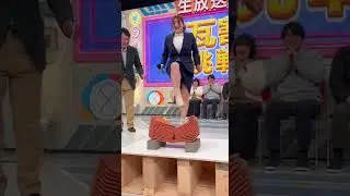 【生配信】床までぶち抜く？！ #女子アナ #瓦割り #踵落とし