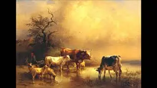 Celine Dion - Right in Front of You;  Friedrich Gauermann 2 (1807-1862)