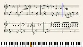 Dire, Dire Docks (Super Mario 64) [Piano Sheet Music]