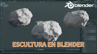 Blender Sculpture Tutorial: How to Easily Create Rocks