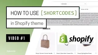 How to Use Shortcodes in Shopify - Step by step Guideline