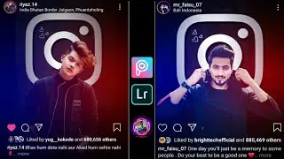 PicsArt Unique Dual Tone Effect | PicsArt Editing Tutorial | PicsArt & Lightroom Photo editing|