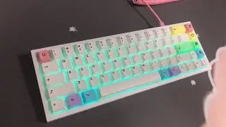 NK65 Milkshake Keyboard Unboxing