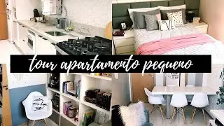Tour por um apartamento 67m2 com cozinha fechada