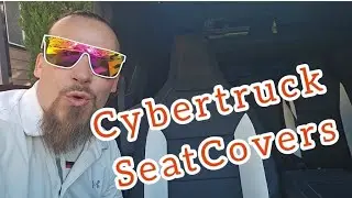 #cybertruck seat covers. How-to install and review.